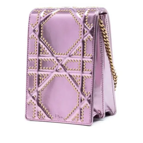 Pre-owned Leather Mini Bag - Dior Vintage - Modalova