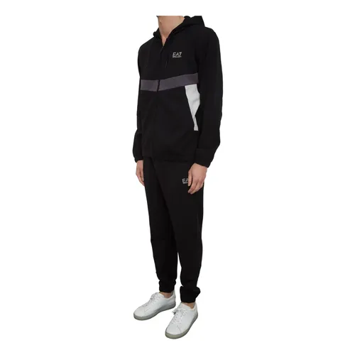 Black Tracksuit Set - Emporio Armani EA7 - Modalova