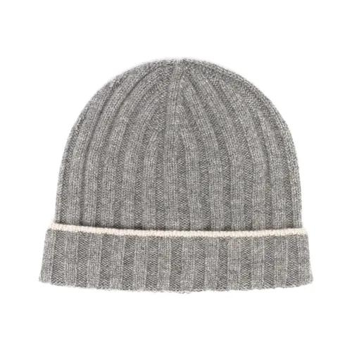 Accessories > Hats > Beanies - - Brunello Cucinelli - Modalova