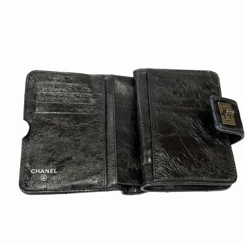 Pre-owned Leather Wallet - Chanel Vintage - Modalova