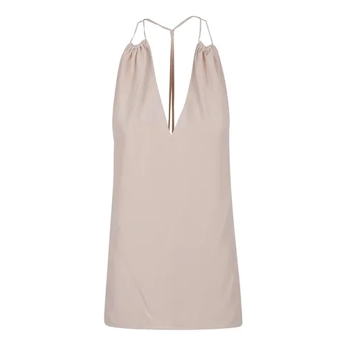 Silk Top - Victoria Beckham - Modalova