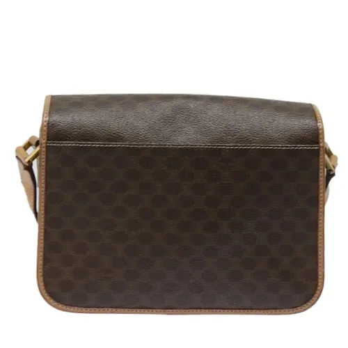 Pre-owned Vintage Macadam Canvas Shoulder Bag - Celine Vintage - Modalova