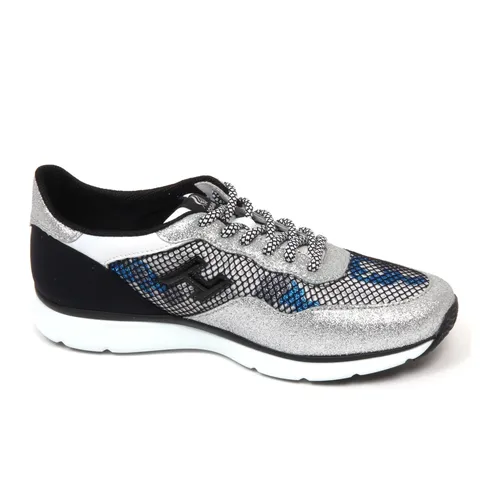 Glitter Mesh Slip-On Shoe - Hogan - Modalova