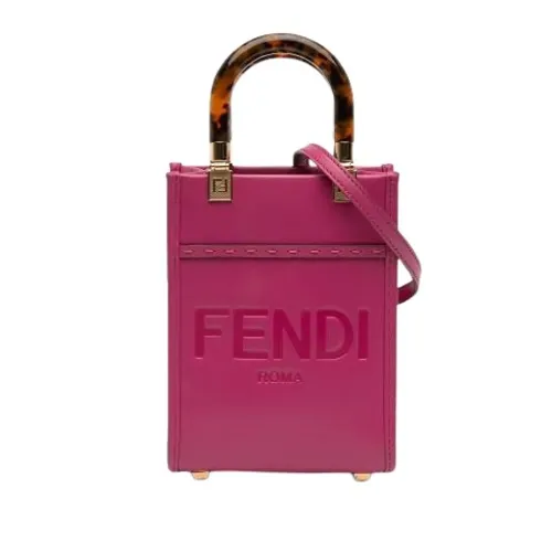Pre-owned Leather Mini Bag - Fendi Vintage - Modalova
