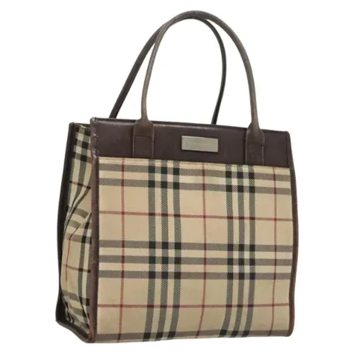 Pre-owned Canvas handbags - Burberry Vintage - Modalova