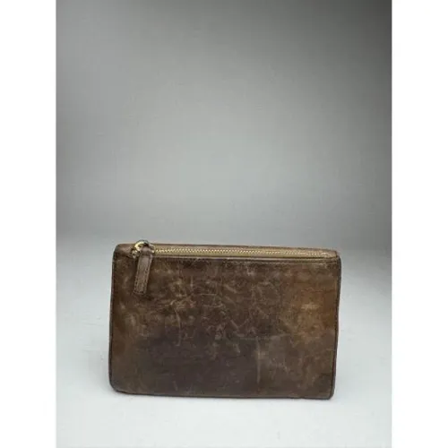 Pre-owned Leather Wallet - Miu Miu Pre-owned - Modalova