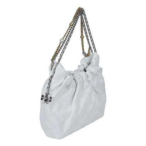 Mini Fleming Soft Distressed Hobo Bag - Tory Burch - Modalova