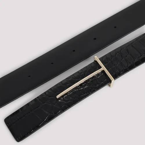 Reversible Calf Leather Belt - Tom Ford - Modalova