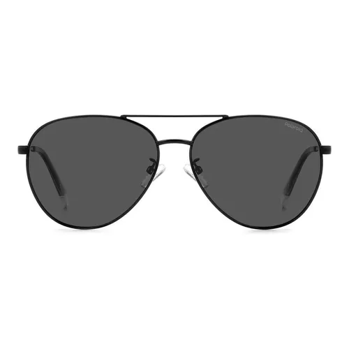 Black/Grey Polarized Sunglasses - Polaroid - Modalova