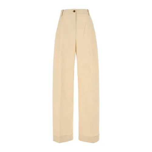 Trousers > Wide Trousers - - Maison Kitsuné - Modalova