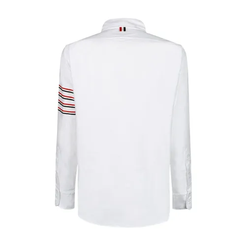 White Button Down Collar Shirt - Thom Browne - Modalova