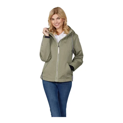 Modern Fit Olive Jacket with Adjustable Hood - Junge - Modalova