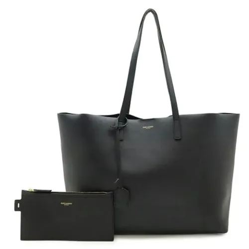 Pre-owned Leather Shoulder Bag - Yves Saint Laurent Vintage - Modalova