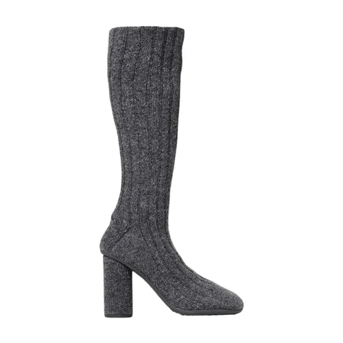 High Heel Wool Stretch Boot - Bottega Veneta - Modalova