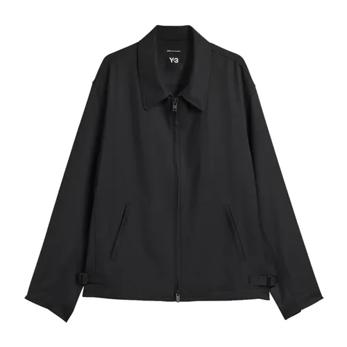 Black Zip Jacket with Front Pockets - Y-3 - Modalova