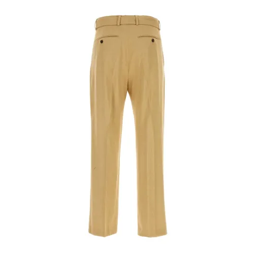 Viscose Blend Camel Pant - Dries Van Noten - Modalova