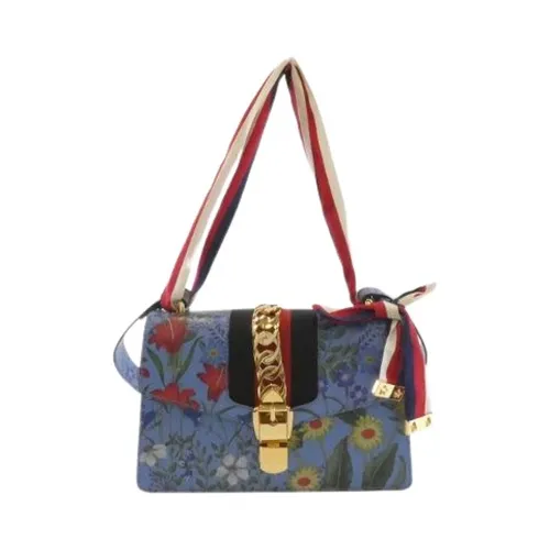 Pre-owned Leather Shoulder Bag - Gucci Vintage - Modalova