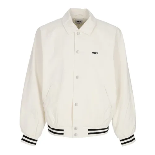 Chaqueta Varsity Icon Face Sin Blanquear - Obey - Modalova