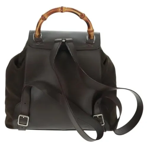 Pre-owned Nylon Backpack - Gucci Vintage - Modalova