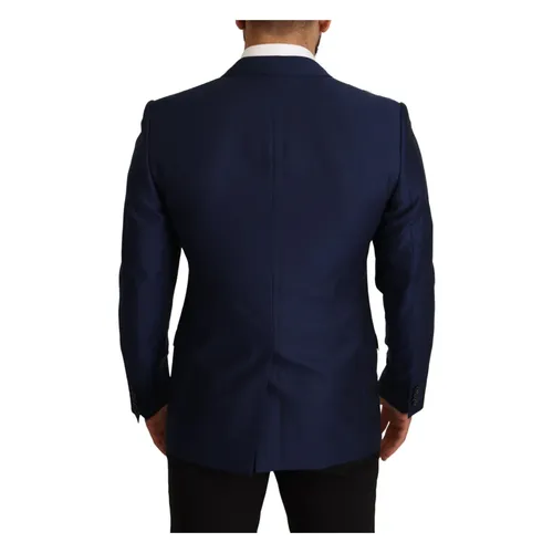 Martini Slim Fit Jacket Blazer - Dolce & Gabbana - Modalova