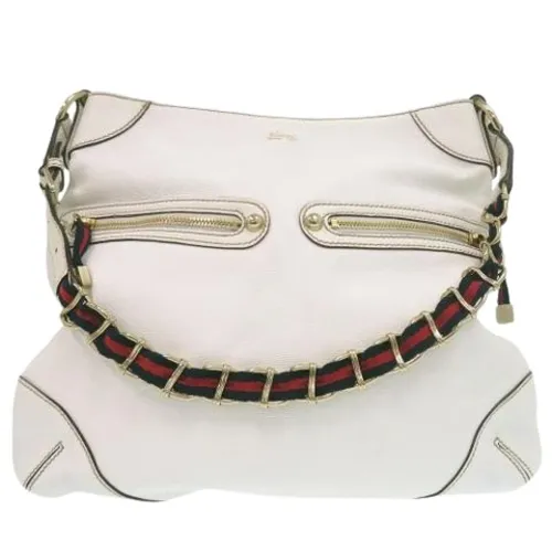 Pre-owned Leather Shoulder Bag - Gucci Vintage - Modalova