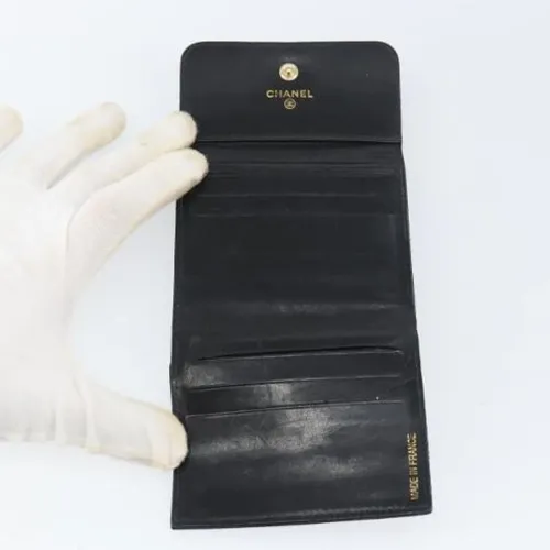 Pre-owned Leather Wallet - Chanel Vintage - Modalova