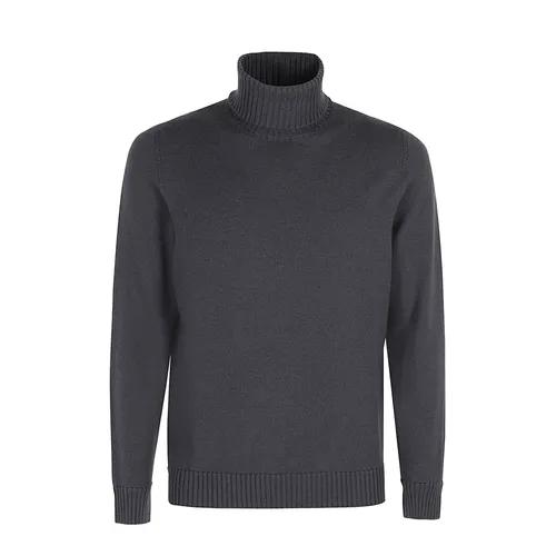 Merino Wool Double Knit Sweater - Drumohr - Modalova