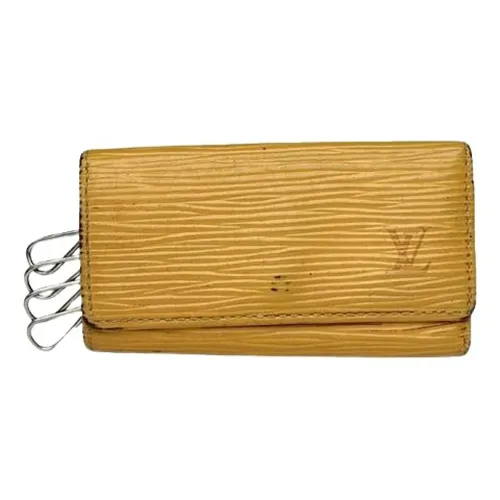 Pre-owned Leather Key Holder - Louis Vuitton Vintage - Modalova