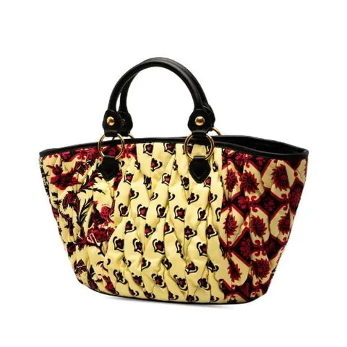 Pre-owned Canvas Handbag - Miu Miu Pre-owned - Modalova