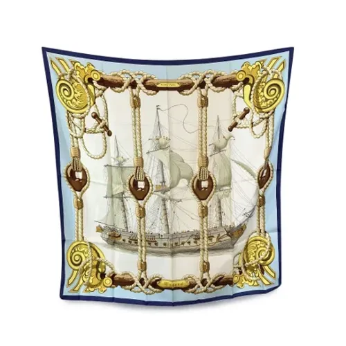 Pre-owned Silk scarves - Hermès Vintage - Modalova