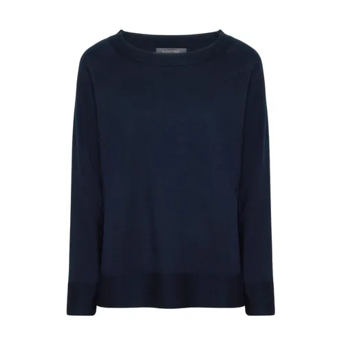 Raglan Boatneck Top - Elena Mirò - Modalova