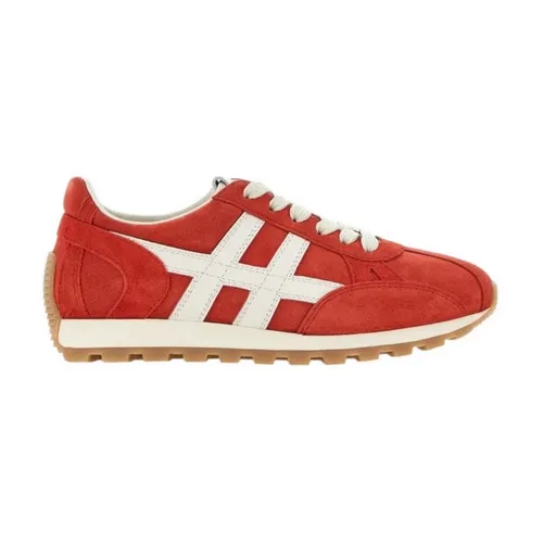Red Sneakers with Iconic Detail - Hogan - Modalova