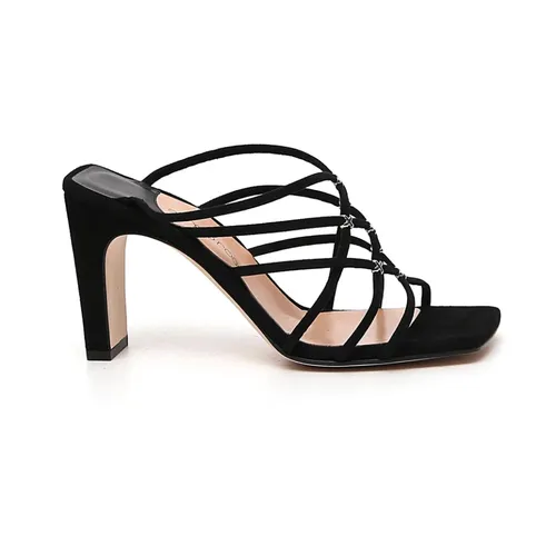 Lattice-Strap High Heel Sandals - Sergio Rossi - Modalova
