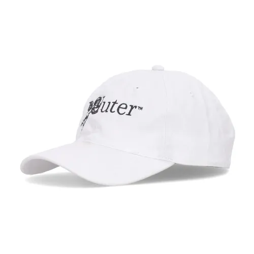 White curved visor dad hat - Iuter - Modalova