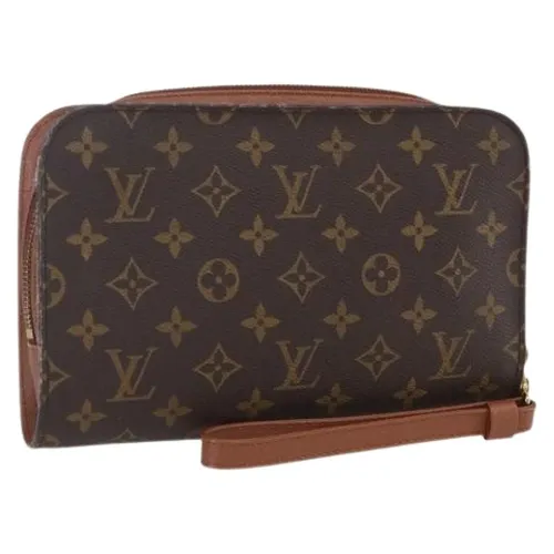 Pre-owned Vintage Canvas Clutch - Louis Vuitton Vintage - Modalova