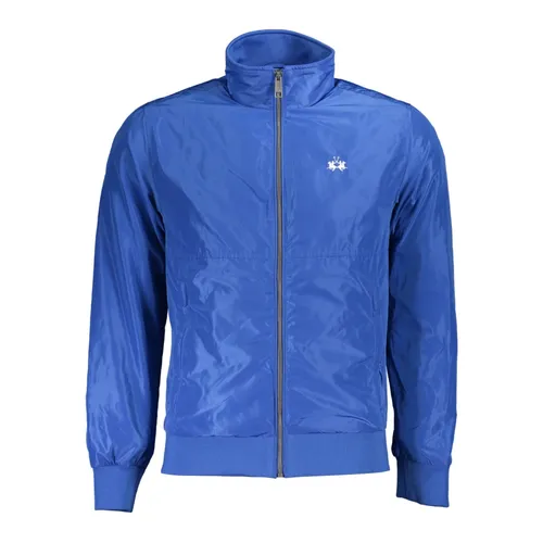 Blue Men's Jacket Long Sleeve - La Martina - Modalova