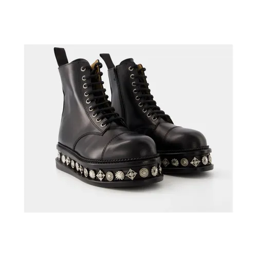 Aj1287 Boots - Leather - Black - Toga Pulla - Modalova
