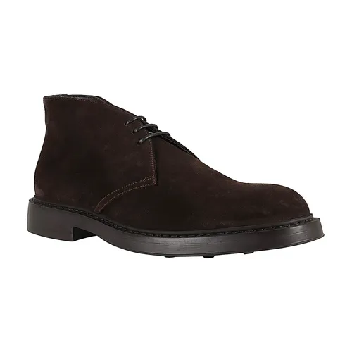 Stylish Leather Chukka Boots - Doucal's - Modalova