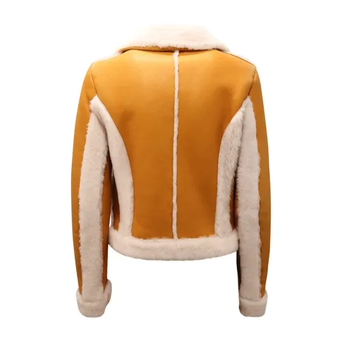 Shearling Jacket - Blumarine - Modalova