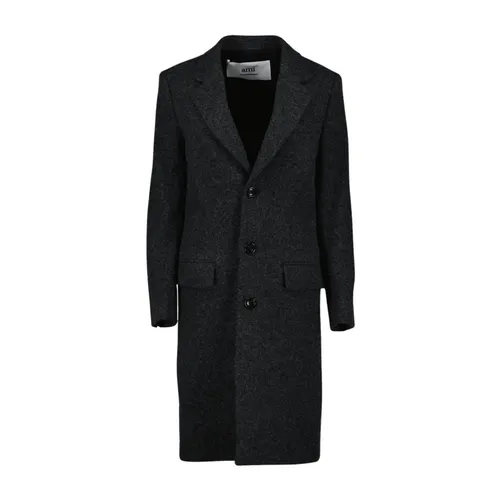 Wool Classic Coat Unisex Long - Ami Paris - Modalova