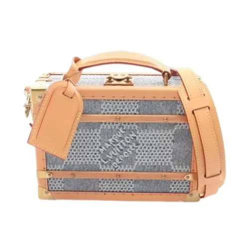 Bolso Mini Pre-owned de Denim - Louis Vuitton Vintage - Modalova