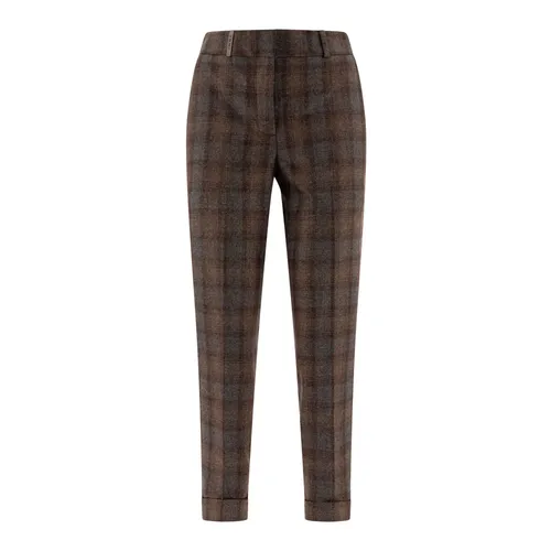 Trousers > Slim-fit Trousers - - Peserico - Modalova