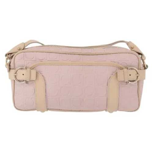 Pre-owned Leather Shoulder Bag - Salvatore Ferragamo Pre-owned - Modalova