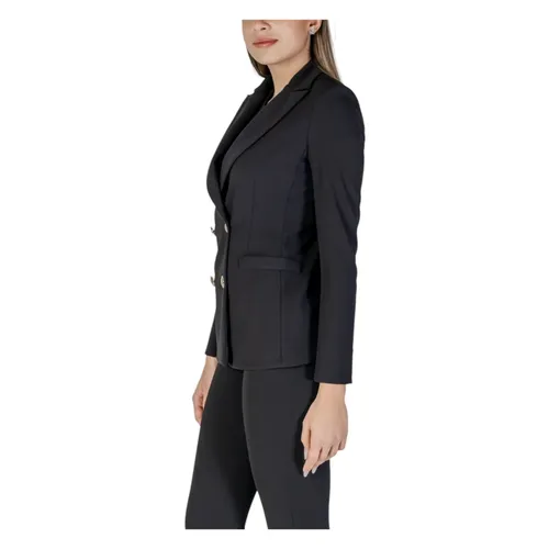 Lapel Collar Blazer with Pockets - Rinascimento - Modalova