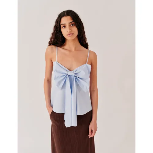 Claire Bow Front Top - Designers Remix - Modalova