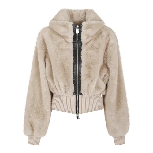 Jackets > Faux Fur & Shearling Jackets - - Pinko - Modalova