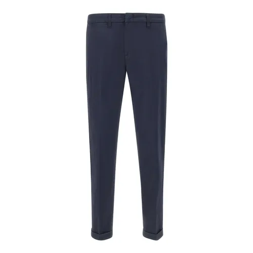 Slim-fit Capri Trousers - Fay - Modalova