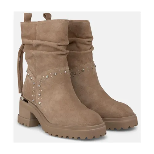 Wide heel ankle boot studs - Alma EN Pena - Modalova