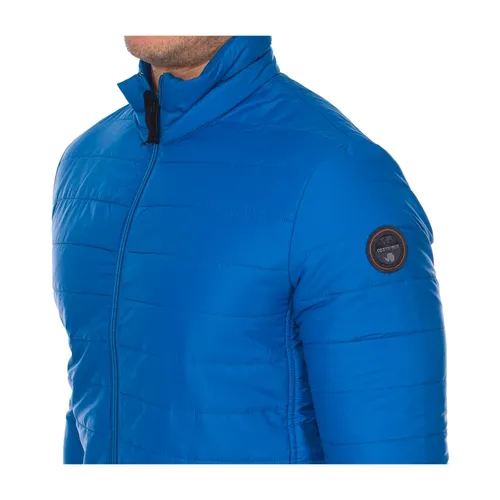 Navy Blue Quilted Jacket - Napapijri - Modalova