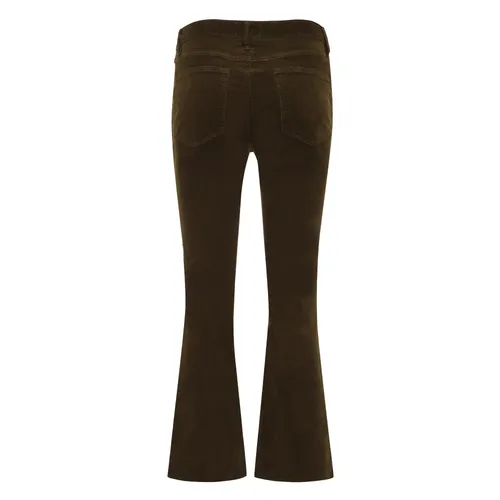 Corduroy Mini Boot Trousers - Frame - Modalova